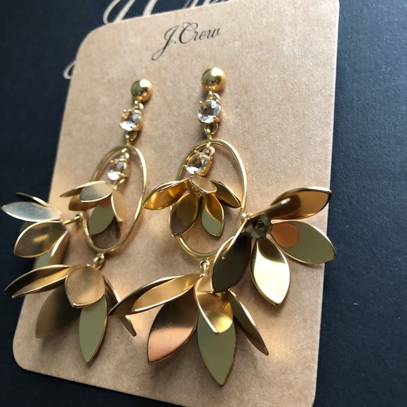 J. Crew Blossom drop earrings - Picture 5 of 7